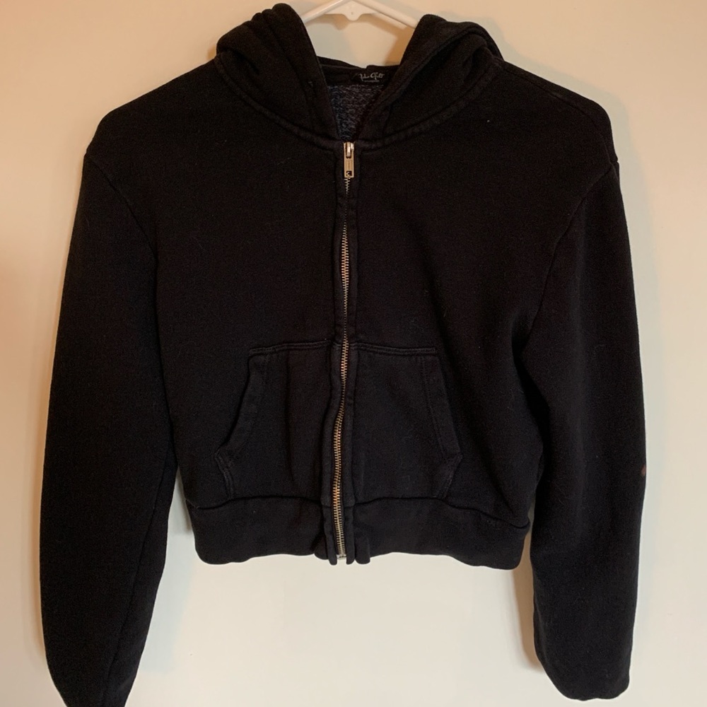 Brandy Melville Cropped zip up